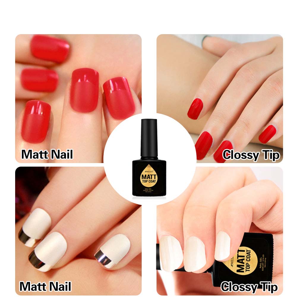 Gel Nail Polish Matte Top Coat Nail Art Uv Gel
