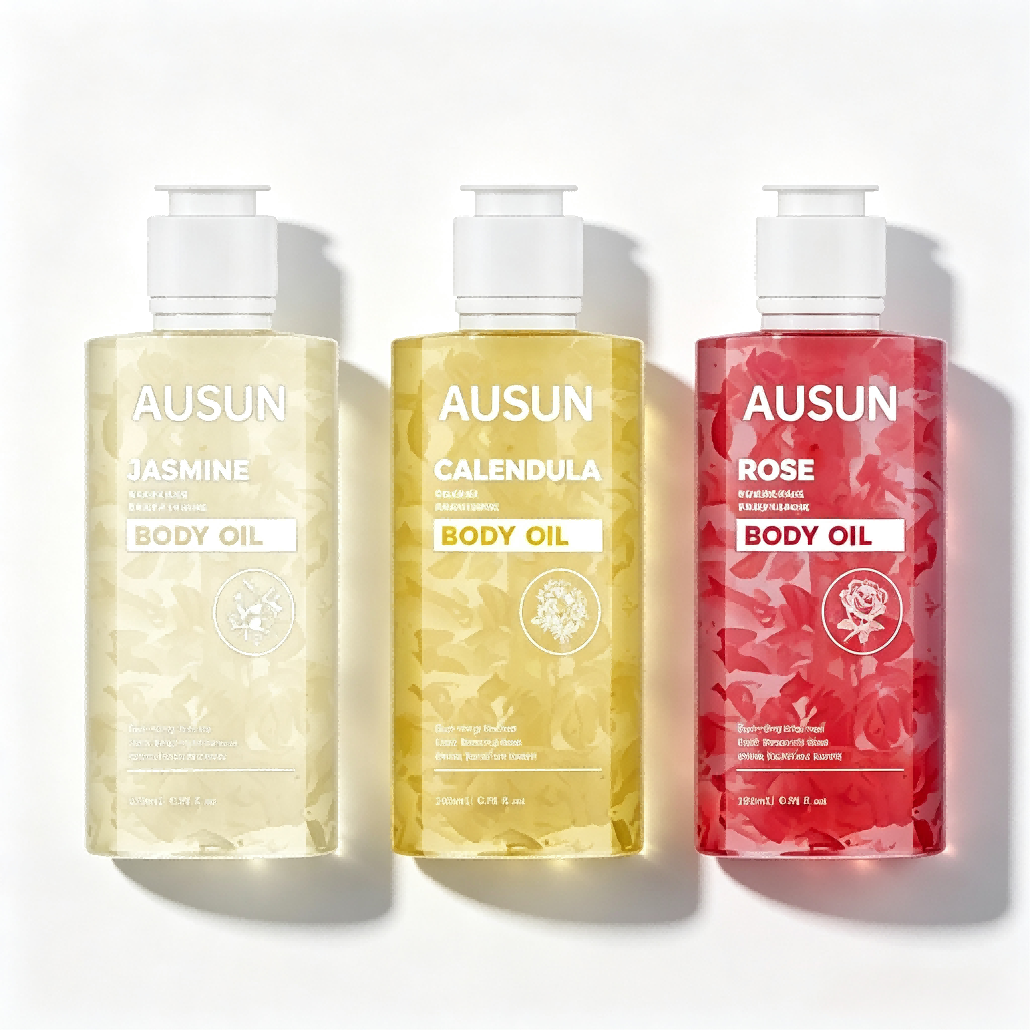 AUSUN Floral Infused Body Oil